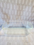 Fire-King Clear Glass Loaf Pan