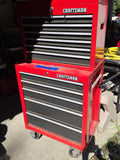 Craftsman Chest on Chest Rolling Tool Storage Cart, Full of Great Tools **HEAVY ITEM***READ DETAILS ON PICK UP POLICY***