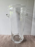 Tall Clear Glass Vase