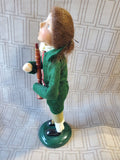 (B) Byers' Carolers Colonial Williamsburg "Boy with Wooden Clarinet" Figurine