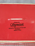 Polka Dot Signature Small Baking Dish