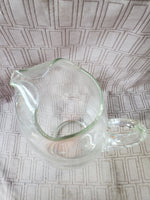 Clear Glass Pitcher