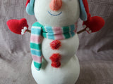 Festive Snowman Figurine