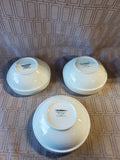 11 Piece World Market White Ceramic Stacking Dish Set