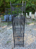 Black 5-Tier Heavyweight Wire BASKET STYLE  Storage Unit by Organized Living-C