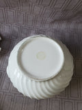 White Ceramic Swirl Soup Tureen