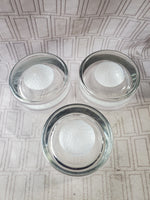 Set of 3 Colonial Williamsburg Golden Horseshoe Golf Club Whiskey Glasses