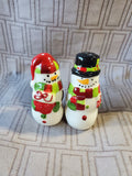 Ceramic Snowman Salt and Pepper Shaker