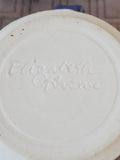 (A) Pair of Quail Run Signed Elizabeth Krome Pottery Mugs