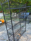 Black 5-Tier Heavyweight Wire BASKET STYLE  Storage Unit by Organized Living-C
