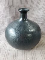Black Ceramic Vase