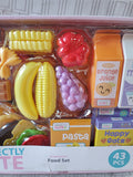 Perfectly Cute 43 Piece In the Pantry Food Set UNOPENED