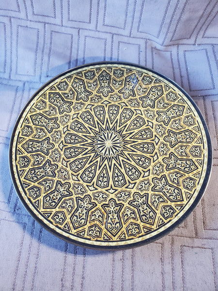 Footed Metal Trinket Dish