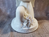 Lighted Porcelain Angel Figurine WORKS