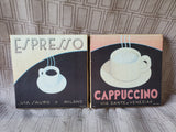 Pair of Small Coffee Prints
