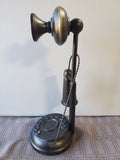 Metal Rotary Style Phone Figurine