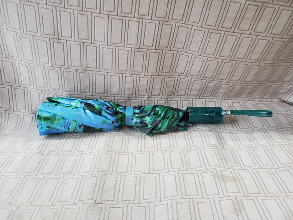 Blue, Green, and Purple Umbrella