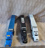 Lot of 3 Toy Racing Team Transport Trailers
