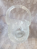 Clear Glass Basket
