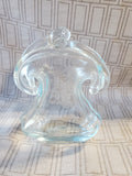 Vintage Art Glass Coin Purse Vase