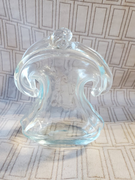 Vintage Art Glass Coin Purse Vase