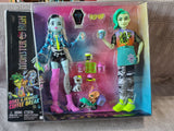 Monster High Deuce & Frankie Coffee Break Doll Set UNOPENED