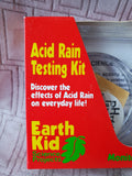 Earth Kid Science Projects Acid Rain Testing Kit UNUSED