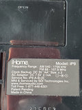 iHome Alarm Clock Model iP9 WORKS