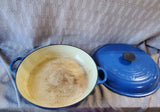 Le Creuset 30 Blue Enamel Braiser