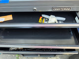 Craftsman Chest on Chest Rolling Tool Cabinet w/Assorted Tools (B)***HEAVY ITEM***READ DETAILS ON PICK UP POLICY***