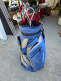Women's Clubs and Adams Idea Bag - (5)Fairway Woods, (7)Irons + Ball Grabber
