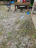 8-Panel 24" Pet Pen w/Door