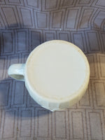 White Ceramic Cream Pitcher