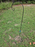 42" Freestanding Shepherds Hook Plant Stand (two available, priced separately)