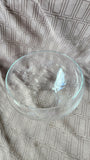 Clear Glass Decorative Bowl