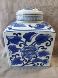 Blue and White Ceramic Ginger Jar (B)