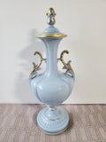 St. Regis Blue Double Handled Vase