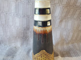 Glazed Pillar Candle Holder
