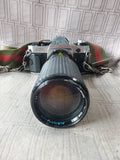 Canon AE-1 Camera with 2 Lenses UNTESTED
