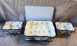 7 Piece Temp-Tations Blue Baking Set