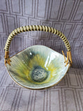 Glazed Pottery Basket