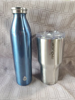 Pair of Metal Tumblers