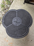 Kik-Step Rolling Metal Stool