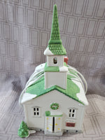 Dept 56 "New England Village" Lighted Church WORKS