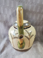 Vintage Crackle Glazed Elephant Teapot