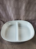 2 Piece Corning Ware "French White" Dish Lot