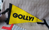 Lot of 3 Felt Mickey Mouse Triangle Flags