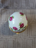 Egg Shaped Trinket Box