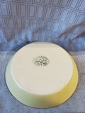 Fioriware Art Pottery Pale Yellow Shallow Bowl