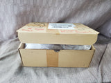 Set of 3 Clear Glass Tapered Candle Holders